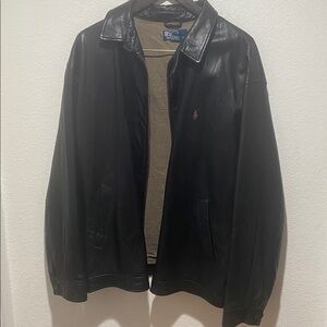 1 Brown 1 Black Both for 500 one 300’Ralph Lauren Polo Leather Men’s XL Jackets